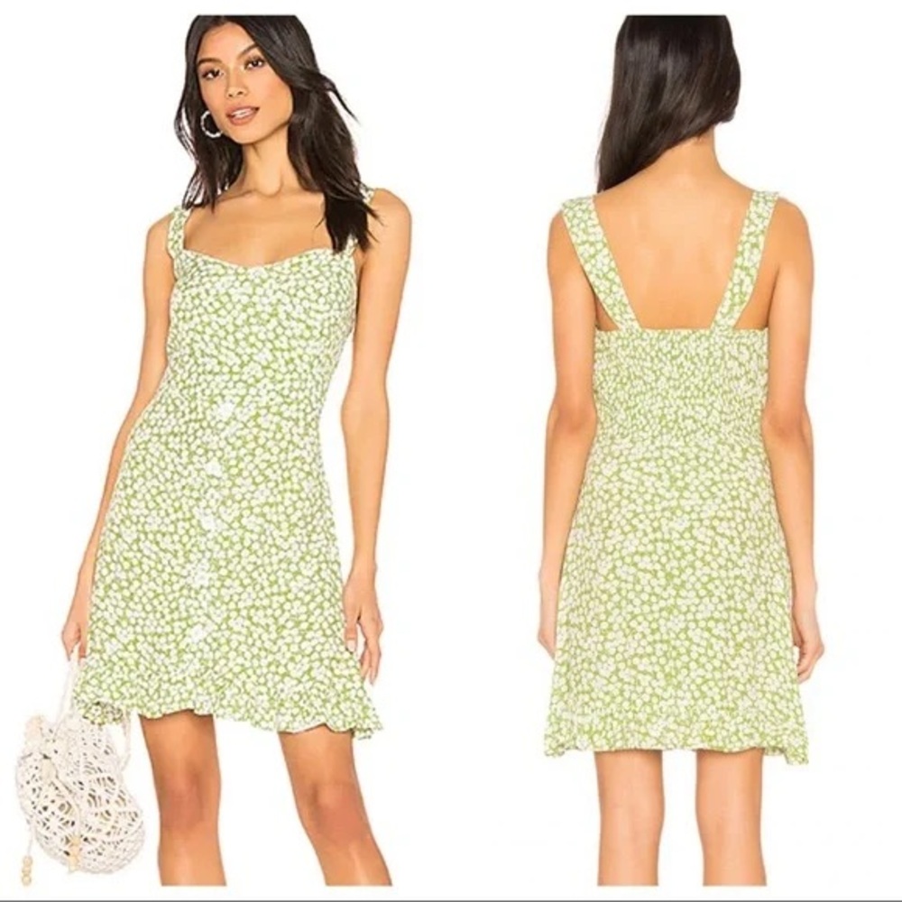 Faithful the Brand Bella Floral Print Lou Mini Dress